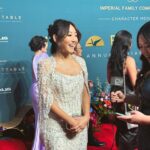 Karen Fukuhara Instagram - When I was asked to present the Global Groundbreaker award this year, I was shocked to find out I would be handing the award to a childhood friend I have not seen in over a decade. @mackenyu & I began our martial arts journey in karate class together - we’d train multiple times a week and cheer each other on at tournaments. (Shout out to Hasegawa-sensei) With my mom teaching him piano, our brothers being in the same grade and all attending Japanese school together, I guess our lives were intertwined more so than I thought. I lost touch with him after leaving for college, but have been cheering him on as he established his career in Japan, and now here in Hollywood. I was so SO proud to see him shine center stage last night accepting his award. Another shocking thing was when I found out 2 days ago that I’d be presenting the award with @atsukocomedy - who is also a childhood friend! My mom would bring me to Atsuko’s house every week when she taught her piano. We’re both Venice alums. Her family babysat my little brother. The first time I saw her comedy special I remember showing my mom clips of it, as well as all of the funny videos she makes with her mother and grandmother. We were both so in awe. Now she’s doing a sold out world tour!! There’s a Japanese word called 「微笑ましい」 (hoho-eh-ma-shii) - a situation/moment that produces a heartwarming smile. That’s how I felt all night. Thank you @unforgettablegala @character.media @asialab.kr @amazonstudios for such a special night. This reunion would not have happened without you!