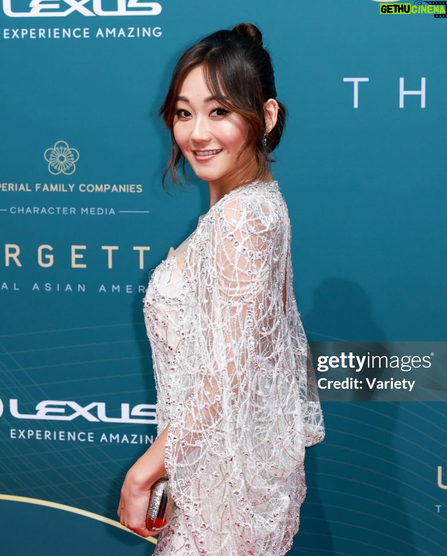 Karen Fukuhara Instagram - When I was asked to present the Global Groundbreaker award this year, I was shocked to find out I would be handing the award to a childhood friend I have not seen in over a decade. @mackenyu & I began our martial arts journey in karate class together - we’d train multiple times a week and cheer each other on at tournaments. (Shout out to Hasegawa-sensei) With my mom teaching him piano, our brothers being in the same grade and all attending Japanese school together, I guess our lives were intertwined more so than I thought. I lost touch with him after leaving for college, but have been cheering him on as he established his career in Japan, and now here in Hollywood. I was so SO proud to see him shine center stage last night accepting his award. Another shocking thing was when I found out 2 days ago that I’d be presenting the award with @atsukocomedy - who is also a childhood friend! My mom would bring me to Atsuko’s house every week when she taught her piano. We’re both Venice alums. Her family babysat my little brother. The first time I saw her comedy special I remember showing my mom clips of it, as well as all of the funny videos she makes with her mother and grandmother. We were both so in awe. Now she’s doing a sold out world tour!! There’s a Japanese word called 「微笑ましい」 (hoho-eh-ma-shii) - a situation/moment that produces a heartwarming smile. That’s how I felt all night. Thank you @unforgettablegala @character.media @asialab.kr @amazonstudios for such a special night. This reunion would not have happened without you!