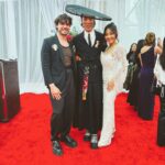 Karen Fukuhara Instagram - When I was asked to present the Global Groundbreaker award this year, I was shocked to find out I would be handing the award to a childhood friend I have not seen in over a decade. @mackenyu & I began our martial arts journey in karate class together - we’d train multiple times a week and cheer each other on at tournaments. (Shout out to Hasegawa-sensei) With my mom teaching him piano, our brothers being in the same grade and all attending Japanese school together, I guess our lives were intertwined more so than I thought. I lost touch with him after leaving for college, but have been cheering him on as he established his career in Japan, and now here in Hollywood. I was so SO proud to see him shine center stage last night accepting his award. Another shocking thing was when I found out 2 days ago that I’d be presenting the award with @atsukocomedy - who is also a childhood friend! My mom would bring me to Atsuko’s house every week when she taught her piano. We’re both Venice alums. Her family babysat my little brother. The first time I saw her comedy special I remember showing my mom clips of it, as well as all of the funny videos she makes with her mother and grandmother. We were both so in awe. Now she’s doing a sold out world tour!! There’s a Japanese word called 「微笑ましい」 (hoho-eh-ma-shii) - a situation/moment that produces a heartwarming smile. That’s how I felt all night. Thank you @unforgettablegala @character.media @asialab.kr @amazonstudios for such a special night. This reunion would not have happened without you!