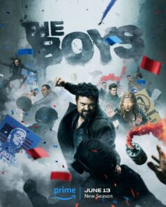 Karen Fukuhara Instagram - More chaos coming, and it ain’t controlled. The Boys Season 4 arrives June 13.