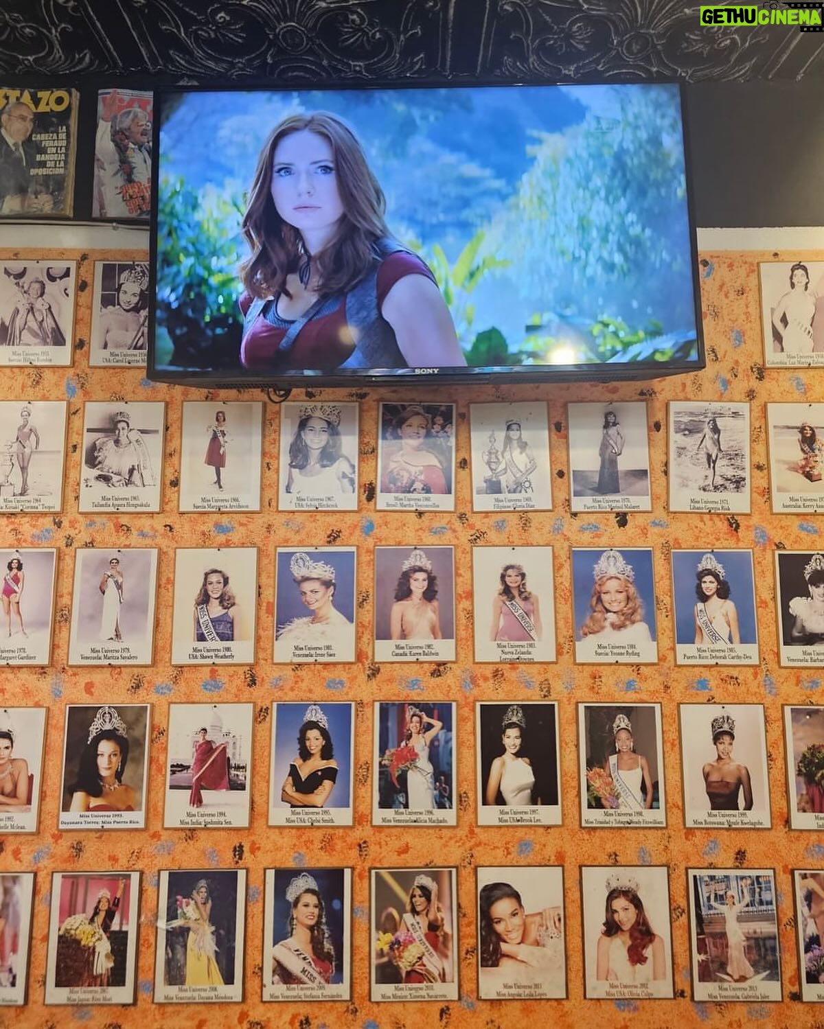 Karen Gillan Instagram - Iām taking this as a Miss Universe title WORLD PEACE āš»