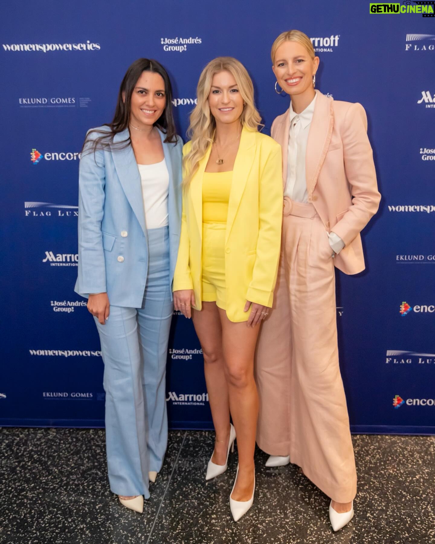 Karolína Kurková Instagram - Women supporting women is so important not just at home and in family but also in business. Today I was happy to share about wellness, entrepreneurship and celebrate women with a great group. Thank you @womenspowerseries for having me. 💜