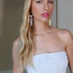 Karolína Kurková Instagram - Barbie Inspired Glam // 💖 // This look called for a hot pink lip, flushed cheeks and a flirty lash. Fresh faced with @welovecoco for lunch w/ @toryburch, celebrating @toryburchfoundation, which empowers women entrepreneurs by providing access to capital, education and community. #empowerwoman