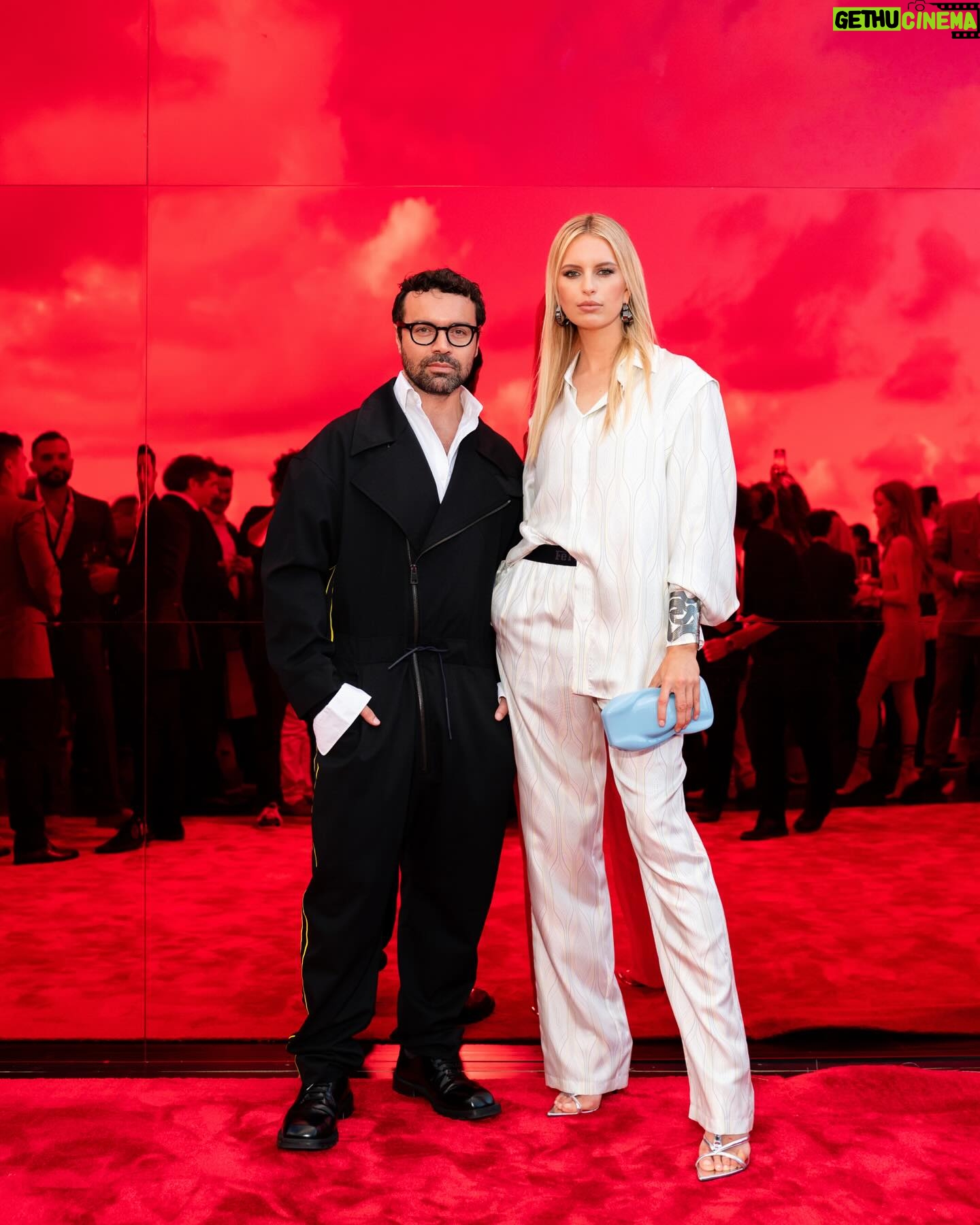 Karolína Kurková - 2.8K Likes - Last night unveiling of the latest makes/models and colors from @Ferrari ! Really beautiful design and a luxurious evening start to finish. So nice to accompany creative director @ferraristyle, @rocco.iannone. ❤️ Thank you for having me.
#Ferrari12Cilindri #Ferrari12CilindriSpider
#FerrariMiami #FerrariStyle