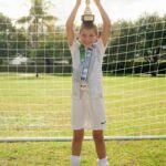 Karolína Kurková Instagram – Congratulations Noah and his team for winning their championship this weekend. Proud of all their hard work.  @thesoccersociety.us ⚽️🏆