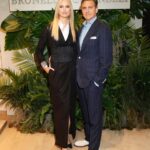 Karolína Kurková Instagram - A warm welcome for @brunellocucinelli_brand newest opening. Congrats on a beautiful store and location, thank you for including me in the celebration! 🥂 @brunellocucinelli @miamidesigndistrict
