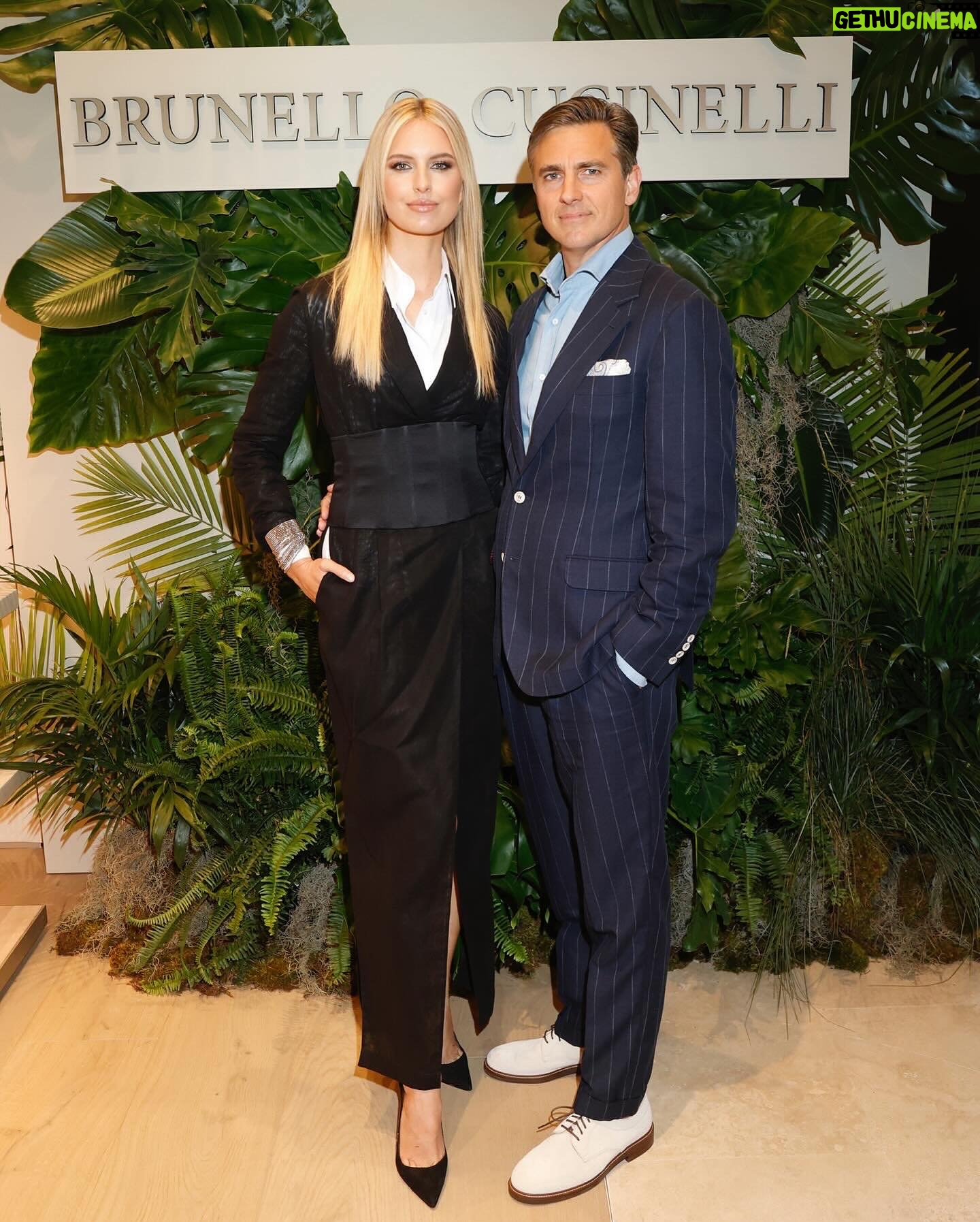 Karolína Kurková - 2.6K Likes - A warm welcome for @brunellocucinelli_brand newest opening. Congrats on a beautiful store and location, thank you for including me in the celebration! 🥂 @brunellocucinelli @miamidesigndistrict