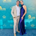Karolína Kurková Instagram - The 2024 Playing for Change Foundation Impact Awards honoring Grammy-nominated artist @elliegoulding, Grammy Award-winning DJ - producer @diplo, and Italian music legend @andreabocelliofficial were a huge success! It was a magical evening with purpose, performance and celebration. Huge thanks to @sofitukker @notemarcato & all the amazing artists, including @hiphopkidz and @youngmusiciansunite, for delivering such incredible performances. Thank you to my co-hosts @whitsylvr @nyck.sylvr @archieonfisher #PlayForChange #MusiclsTheyKey #ImpactAwards