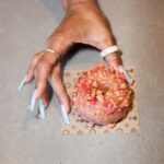 Karrueche Tran Instagram – Dropped in and made a donut with @holeygraildonuts 🍩 A throwback to one of my favorite childhood treats – the Strawberry Shortcake ice cream bar 🍓We’re raising funds for @safeprojectus with each “Strawberry Shortcake” purchase, available until May 23rd! Make sure to stop by and get a fresh & hot, made to order delicious donut! Love ya’s 💞

#holeygrail
#breakingbread