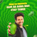 Kartik Aaryan Instagram - Iss baar Aam ka season chatpata aur chatkaredaar hone wala hai! 🥭 Stay Tuned 😋 #KachhaAam #NayaAam