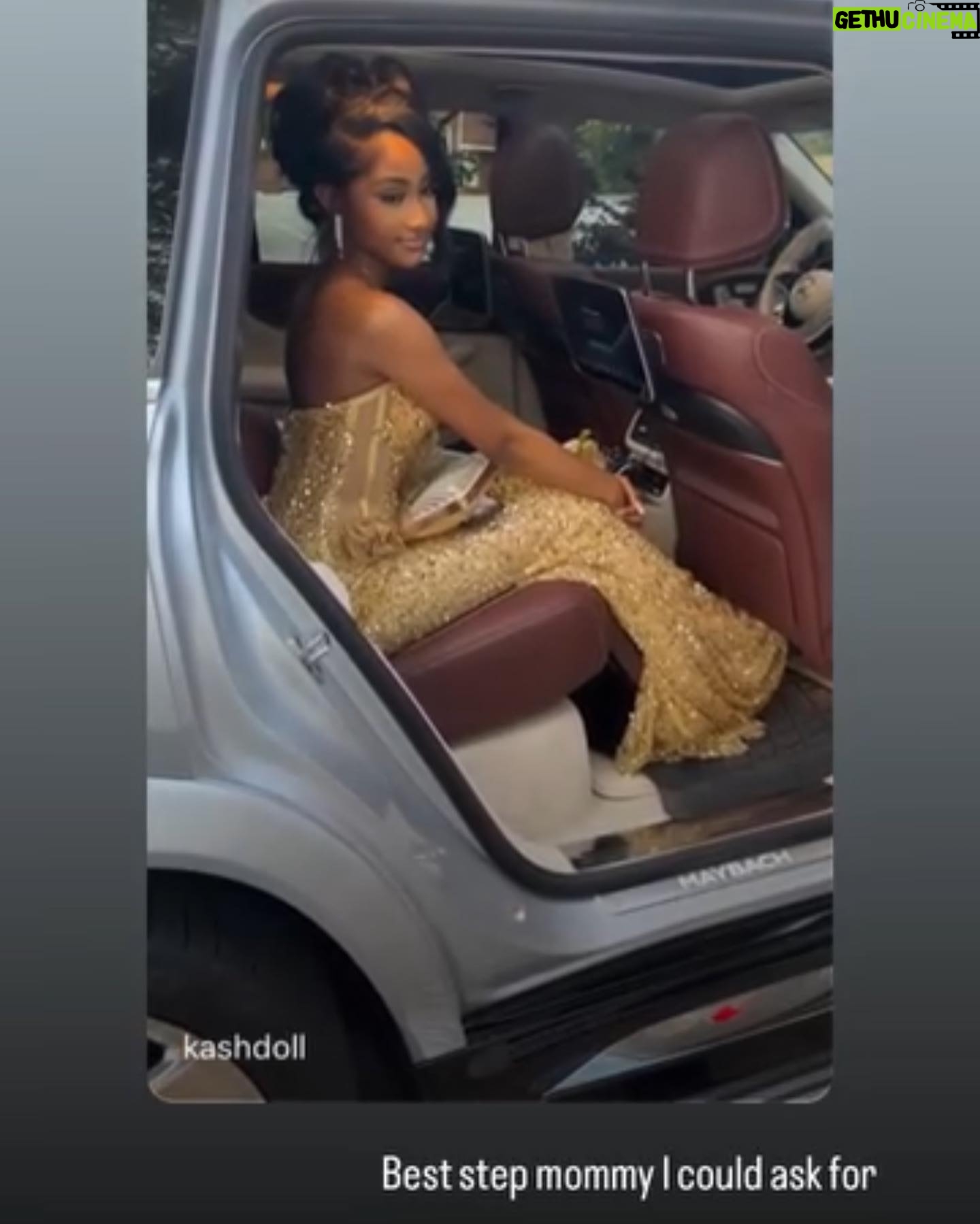 Kash Doll Instagram - Prom 2024!! She took it 😍😍@fashionnova #fashionnovapartner