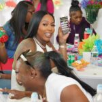 Kash Doll Instagram - My family and friends don’t play about me! Second Sprinkle that weekend, thanks Sunshine I love you!! I love everybody thanks for coming 💚 @fashionnova #fashionnovapartner