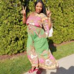 Kash Doll Instagram - My family and friends don’t play about me! Second Sprinkle that weekend, thanks Sunshine I love you!! I love everybody thanks for coming 💚 @fashionnova #fashionnovapartner