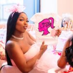 Kash Doll Instagram - Had a good time at the KlariTEA Party 💕☕️ my girls did their Big 1 My sister forgot my dress in atl so the best @cdkkreations made my dress in 20 mins right before i walked in thank u boookah 💋 📸 @bookwitbenji_