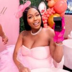 Kash Doll Instagram - Had a good time at the KlariTEA Party 💕☕️ my girls did their Big 1 My sister forgot my dress in atl so the best @cdkkreations made my dress in 20 mins right before i walked in thank u boookah 💋 📸 @bookwitbenji_