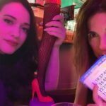 Kat Dennings Instagram - Happy birthday @jillkushneristaken I love you more than this novelty leg cup loves being filled with liquids! 🎈🎈🎈🎈🎈