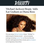 Kat Graham Instagram - Grateful to play the legendary Diana Ross… directed by the great @AntoineFuqua. I can’t wait for everyone to see this film and the brilliant performances in it. Thank you Graham King, Vickie Thomas and Mr. Fuqua for allowing me the privilege of supporting the retelling of such a pivotal era in our music history. 📸: @randeestnicholas