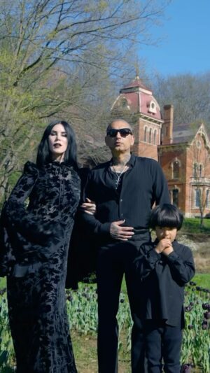 Kat Von D Instagram - Huge THANK YOU to everyone who came by and visited our black tulip field!  I honestly wasn’t expecting that high volume of visitors and it filled my heart seeing people from all over, and all walks of life visit our beloved small town, Vevay! 🥹

So many amazingly talented photographers came and shot professional nature photography, graduation photos, maternity, band photos, children/family/pet portraits and editorial fashion! So inspiring! 

NEXT YEAR WE ARE GOING EVEN BIGGER! Because how cool would it be if this turns out to be an annual thing we can all look forward to?! 🖤

Here’s my quick list of THANK YOUs:

•Thank you to Lisa Fisher who was kind enough to let me do this on her land in front of our house! 

•Thank you to our neighbors who shared in the excitement with everyone who came and let people park in front of their homes. 

•Thank you to my husband @prayers, and Omar and his crew and Todd Chase for helping us plant all these bulbs! 

•HUGE THANK YOU to @vanzyverdeninc for supplying us with 10,000 Queen of the Night black tulip bulbs! 

•and of course THANK YOU to everyone who is following and supporting @hellovevay - this small town is so deserving of all of the love and attention it’s getting, and the support is greatly appreciated! 🖤🥹

Let’s do this again!!! 

🎥: @darrinfaires 
🎵: “After Dark” by @mrkittydm