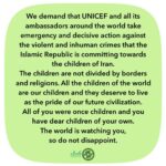 Katayoun Riahi Instagram - The only thing necessary for the triumph of evil is for good men to do nothing. “Edmund Burke” The world is watching, so get to work! *برای اسلاید فارسی لطفا ورق بزنید* ‎"تنها لازمه پیروزی اهریمن این است که انسان های خوب اقدامی نکنند!" ‎“ادموند برک” ‎جهان شما را نظاره می‌کند، پس دست به کار شوید. ‎بنیاد نیکوکاری کیشِ مهرِ کتایون 'کمک' @katayounriahiofficial7 #iran #vatan #azadi #zanzendegiazadi #womanlifefreedom #iranweseeyou #opiran #helpiran #charityforchildren #unicef #unicefiran #un