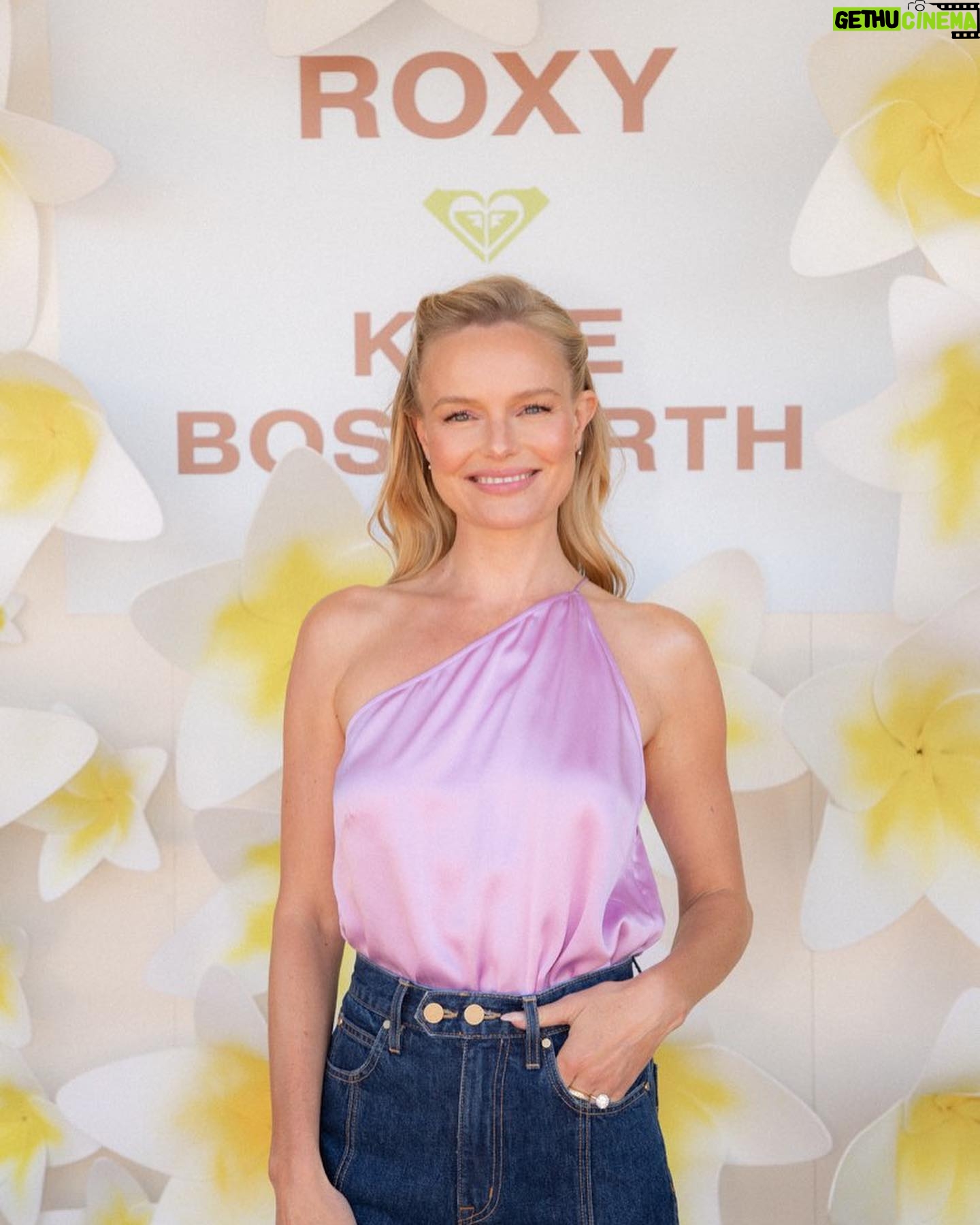 Kate Bosworth Instagram - Celebrating the arrival of KB x @roxy on the shelves of @nordstrom π₯Ήπππ«Άπ» thank you to everyone who came out to support, especially my panel mates, the wildly inspiring // real life heroes @andersenlisa @caroline_markss @danielleblacklyons ππΌββοΈ