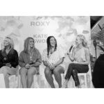 Kate Bosworth Instagram - Celebrating the arrival of KB x @roxy on the shelves of @nordstrom 🥹🌊💜🫶🏻 thank you to everyone who came out to support, especially my panel mates, the wildly inspiring // real life heroes @andersenlisa @caroline_markss @danielleblacklyons 🏄🏼‍♀️