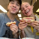 Kate Bosworth Instagram - Ate our way cross country! 🚗🍜🍩 (Things started to get real in Albuquerque w/ stained shirts slide 6)