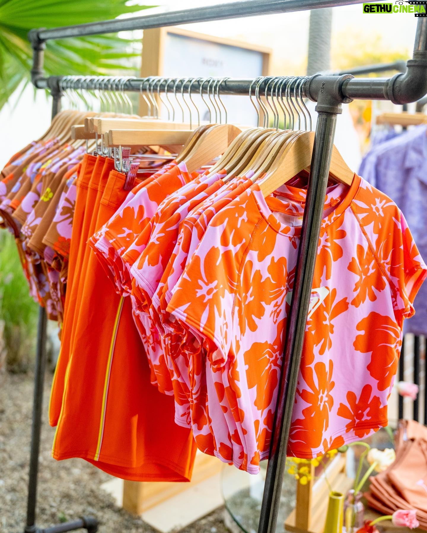 Kate Bosworth Instagram - Celebrating KB x @roxy in select @urbanoutfitters stores & online! Wearing our hibiscus bodysuit πΈβ€οΈβπ₯ thank you everyone for coming out and supporting the launch π«Άπ»