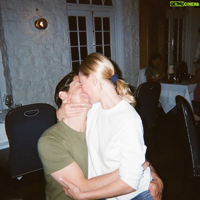 Kate Bosworth Instagram - You are my love and my light, my peace and my thrill. Thank you for holding my hand when we sleep. Thank you for tying my shoelaces when you notice they are undone. Thank you for making me laugh so hard I have to leave the room. Thank you for showing me what love is and for making this the best birthday ever 💛 xx