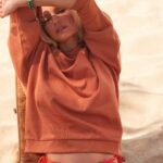 Kate Bosworth Instagram – Our cozy oversized sweatshirt in earth tones β€οΈπ§‘ππ€