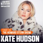 Kate Hudson Instagram - TODAY: @katehudson brings “Glorious” to the #SternShow with live performances from her debut album! Tune in now on @siriusxm #Howard100!