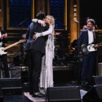 Kate Hudson Instagram - I must do a @jimmyfallon appreciation post. You see, we met when I was 20 years old and we were just starting out our careers. Jimmy was on SNL and we met on that little thing called Almost Famous. I loved Jimmy from the second we met and we spent a ton of time laughing, playing, dancing and listening to a ton of music. To play on his show @fallontonight the other night was one of the great full circle moments. I felt like I was 20 again and the only thing missing was me Jimmy and Horatio going to the subway bar we used to go to after the show. I felt like my whole body was smiling this night. Thanks for the support Jimmy. ‘‘Twas a Glorious time! I love you tons! 🤍✌️