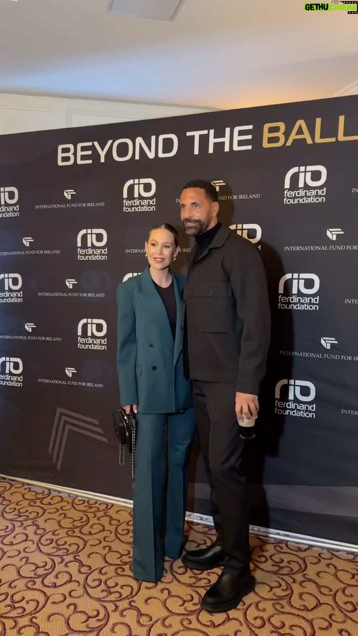 Kate Wright Instagram - A very special trip with the @rioferdinandfoundation ๐ฎ๐ช It was great to witness all of the work the foundation are doing in Ireland to help young people & communities come together. Proud of the team & to be part of important change ๐ซ๐๐ป & of course taking my Irish Grandma with me was something I will remember forever. Thankful I got the chance to experience it with her ๐ฅนโค๏ธ Thank you to everyone who made the trip possible, we canโt wait to come back ๐ค