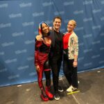 Katee Sackhoff Instagram - Night Owls For Life 💙 Love these two so much. Xoxo @newyorkcomiccon
