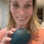 Katee Sackhoff Instagram - Holy Hannah that’s a big one! It’s heavy too! Who got it right before I told you? 😃 Please excuse the baby sound machine in the background that you can hear over our monitor. 🤪