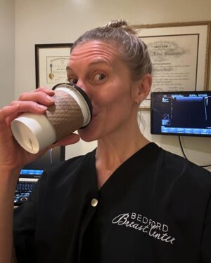Katee Sackhoff Instagram - Early morning boob check 🩷 I didn’t only come to LA for my tattoo! I came to keep my breasts healthy! I have super dense breasts and family history of breast cancer which raises my risks. I love @bedfordbreastcenter Dr Richardson is wonderful! Schedule those checks folks!! Early detection saves lives!!!!! 🩷 #mammogramssavelives