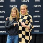 Katee Sackhoff Instagram - They say don’t meet your hero’s…Do!! Please Do!! As a young girl Linda Hamilton and Sigourney Weaver validated my existence in so many ways! To be strong, capable, smart, and feminine. I’ve modeled so much of my career off of theirs (and Bruce Willis but that’s another post 😘) this was such a dream…if only I could find a project to someday work with Linda or Sigourney, then my career would be complete! ❤️ a girl can wish right? 🙏🏻😊 #fanexpo #lindahamilton #scifi #strongwomen #musclesarebeautiful