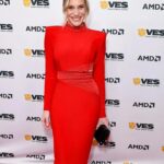 Katee Sackhoff Instagram – Had a wonderful time last night presenting at the @vfxsociety VES awards last night hosted by @jaypharoah Saw my buddy @williamshatner on the red carpet and made sure to sneak in a pic ❤️ Congratulations to all the winners 😘 Hair & Makeup by @kerrieurban Shoes and bag @alexandermcqueen dress by @_zhivago_ Purchased second hand on @therealreal and tailored to fit perfectly 😘 #secondhandfashion #vesawards #williamshatner