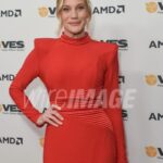 Katee Sackhoff Instagram – Had a wonderful time last night presenting at the @vfxsociety VES awards last night hosted by @jaypharoah Saw my buddy @williamshatner on the red carpet and made sure to sneak in a pic ❤️ Congratulations to all the winners 😘 Hair & Makeup by @kerrieurban Shoes and bag @alexandermcqueen dress by @_zhivago_ Purchased second hand on @therealreal and tailored to fit perfectly 😘 #secondhandfashion #vesawards #williamshatner