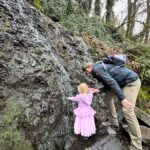 Katee Sackhoff Instagram - Princess dress ✅ Hiking Boots ✅ Daddy Papa ✅ Overcast PNW ✅ Magical fairy waterfall ✅ Perfect Excursion ❤️🧚 #girldad