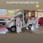Kathaleeya McIntosh Instagram - Thank you so much for the food truck from my lovely fans ka. 🤩 ขอบคุณน้องๆที่ส่ง food truck มาให้ที่กอง #สืบลับหมอระบาด นะคะ 🙏🏻 💕 #คนรักแหม่ม