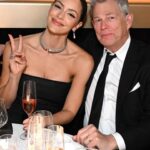 Katharine McPhee Instagram - globes ‘24 🖤🥂