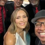 Katharine McPhee Instagram - Thank you @take6official for making this christmas SO special and to @pacificjazzorch for inviting us! Hope all of you had a lovely holiday season. Counting down the days until next one already! 🤍✨