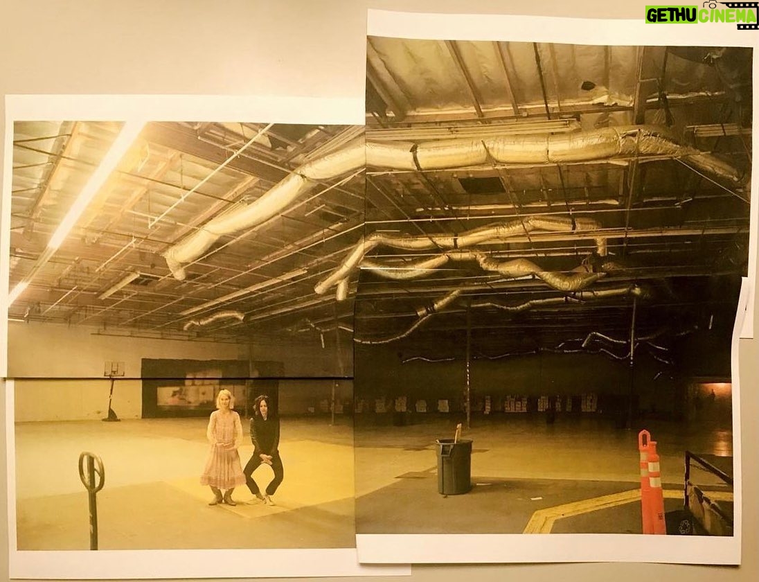 Katherine Moennig Instagram - This photo was taken on the first day we were on the soundstage for The L Word: Generation Q. There were no sets yet, just lots of possibilities. GLSEN works to ensure there are amazing possibilities for LGBTQ young students, so we have created this opportunity to enter and win this original, signed photo from The L Word: Generation Q. I hope you’ll show your support and enter today https://go.rallyup.com/thelword/Campaign/Details