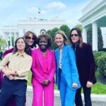 Katherine Moennig Instagram - Words don't give this day justice. Thank you @k_jeanpierre for having us in celebrating lesbian visibility week. Thank you to the incredible staff for being so generous with their time and welcoming us. Thank you to the brilliant minds of all the lgbtq members who we spoke at length with, who are doing the work. It was an honor. ❤️🏳️‍🌈 #lesbianvisibilityweek #thelword