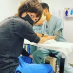 Katherine Moennig Instagram – Injured paw