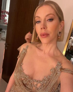 Katherine Ryan Instagram - ⭐️ @bafta #BAFTAtv ⭐️ Violet serving the best teenaged ‘URGH’ face. She is the 90s. She is Cruel Intentions. She is livid I exist. She is the most popular girl in my entire house.