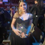 Katherine Ryan Instagram - ⭐️ @bafta #BAFTAtv ⭐️ Violet serving the best teenaged ‘URGH’ face. She is the 90s. She is Cruel Intentions. She is livid I exist. She is the most popular girl in my entire house.