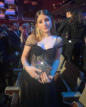 Katherine Ryan Instagram - ⭐️ @bafta #BAFTAtv ⭐️ Violet serving the best teenaged ‘URGH’ face. She is the 90s. She is Cruel Intentions. She is livid I exist. She is the most popular girl in my entire house.