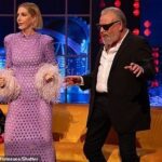 Katherine Ryan Instagram – This dress scares people who are afraid of many holes….SO THERES THAT but I’m wearing it on @thejonathanrossshowofficial Saturday night. MONDAY is the final episode of #ParentalGuidance on @wtvchannel or you can stream all episodes on @uktvplay which is great timing because @josierones new show #OutOfOrder is premiering on @comedycentraluk the same day also starring one of the planet’s most talented comedians @1judilove ❤️ and many hilarious regulars you’ll love to get to know xx