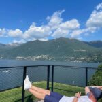 Katherine Ryan Instagram - We were sad for the admin glitch that prevented us from attending the Netflix Festival BUT 🍋 turned those lemons into lemonade with a last minute trip to @ilsereno voted the best hotel in Europe 🇮🇹 and it’s a prize well deserved 👏🏼 🥂 🚤 🍝. @bobby_k__ and I had the most relaxing luxurious #spa holiday at #lakecomo only hotel that lets you drive a boat! X